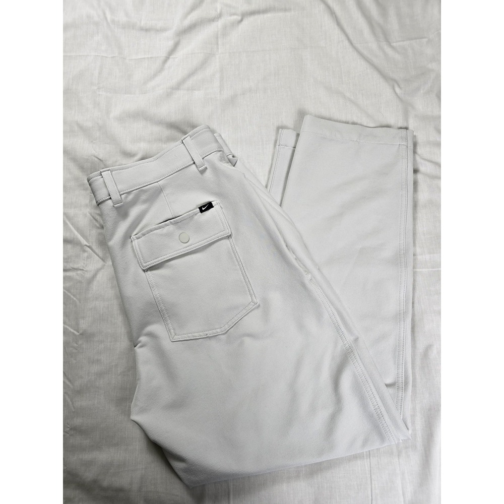 Nike Pants Mens 35x30 Gray Stretch Tech Chino Utility Flap Pockets DA2914-025